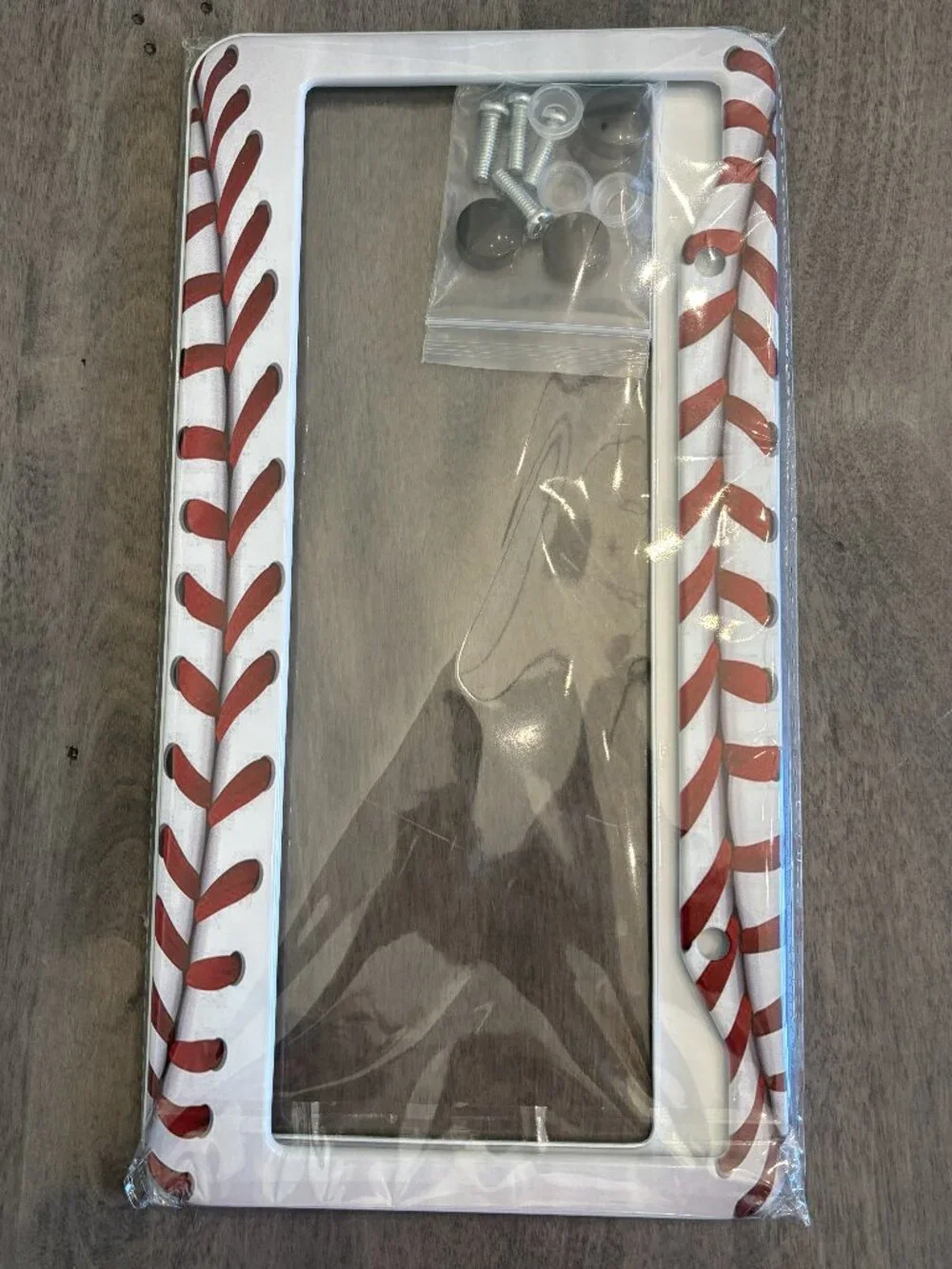 Baseball license plate frame-2 pack NEW